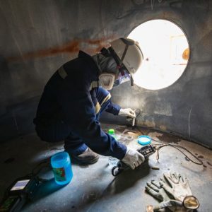Graffiti removal blasting in Gainesville, FL — Gainesville Sandblasting