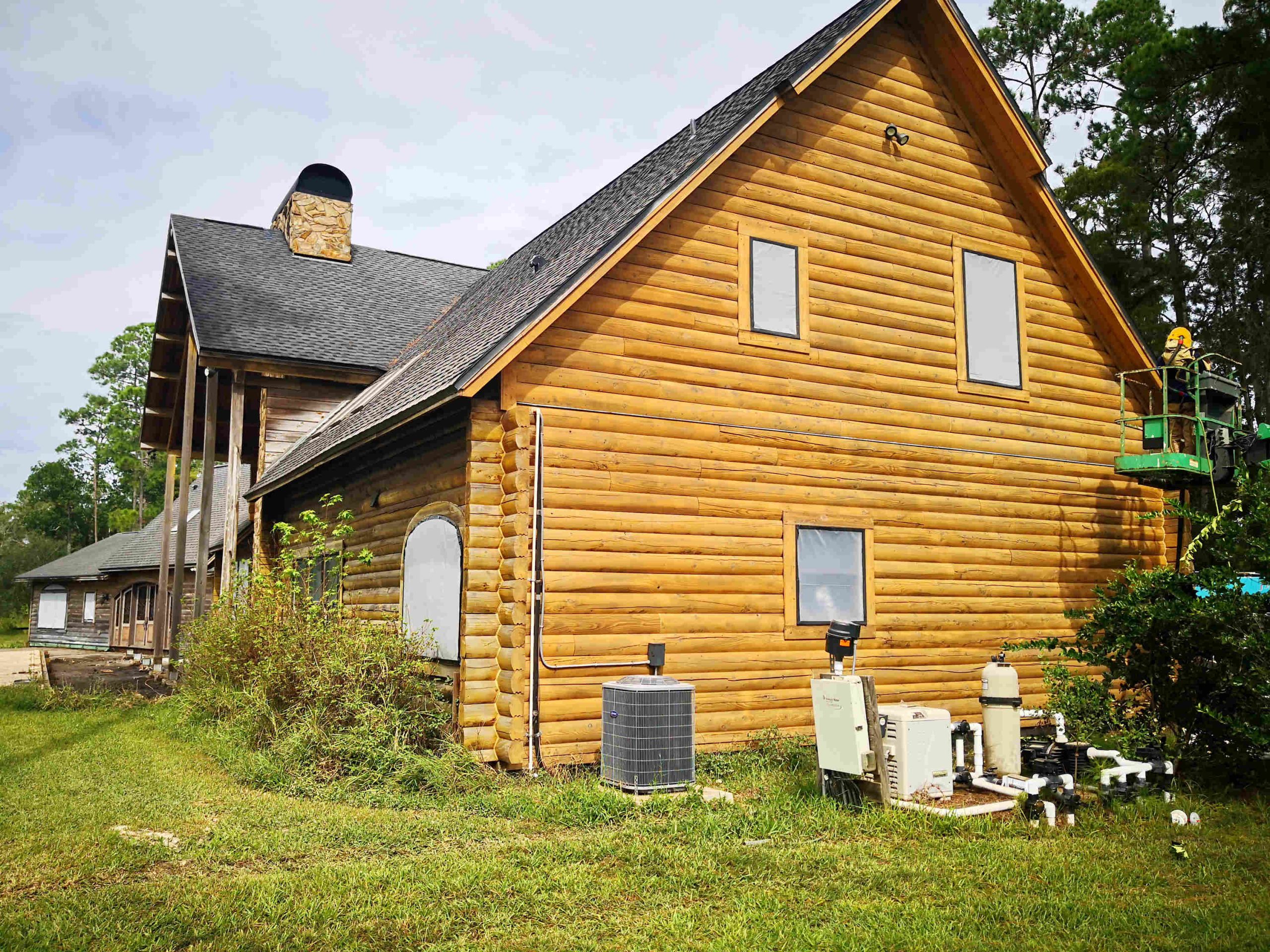 Log_cabin_house_sandblasting_stain_removal_restoration_04