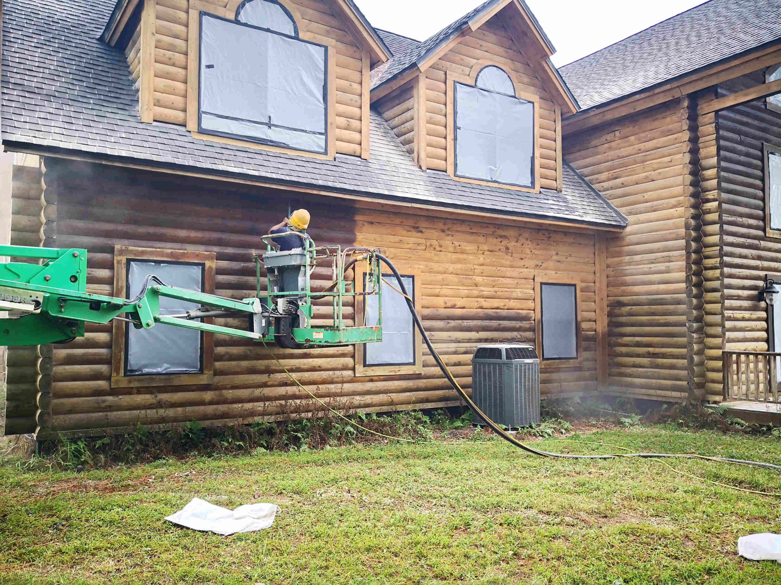 Log_cabin_house_sandblasting_stain_removal_restoration_06