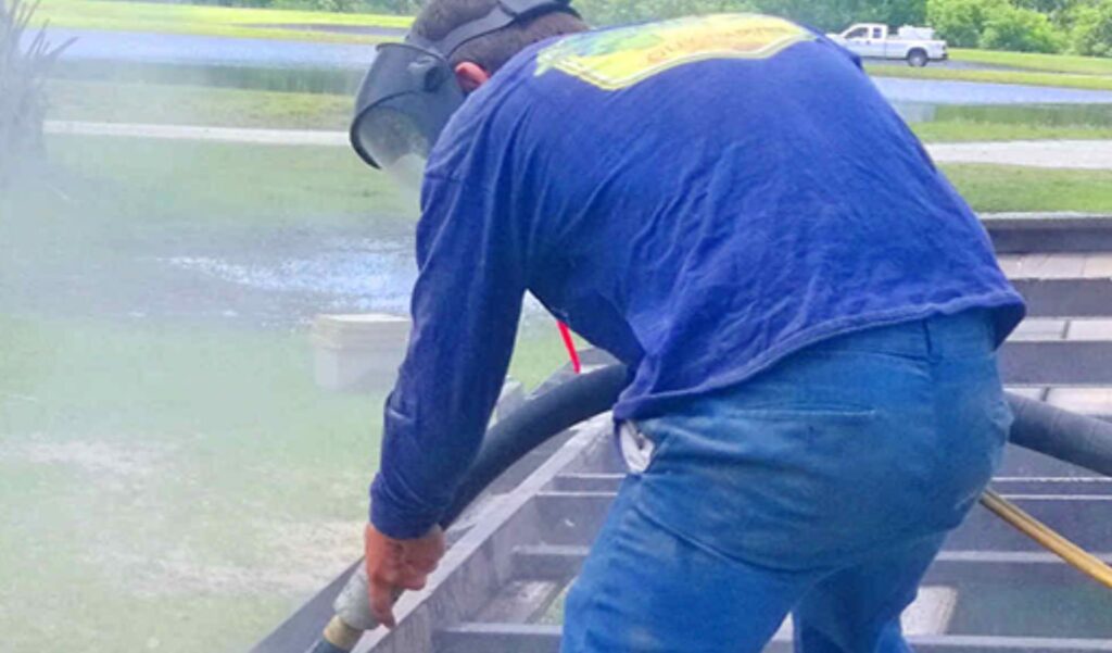 Mobile sandblasting in Gainesville, FL — Gainesville Sandblasting